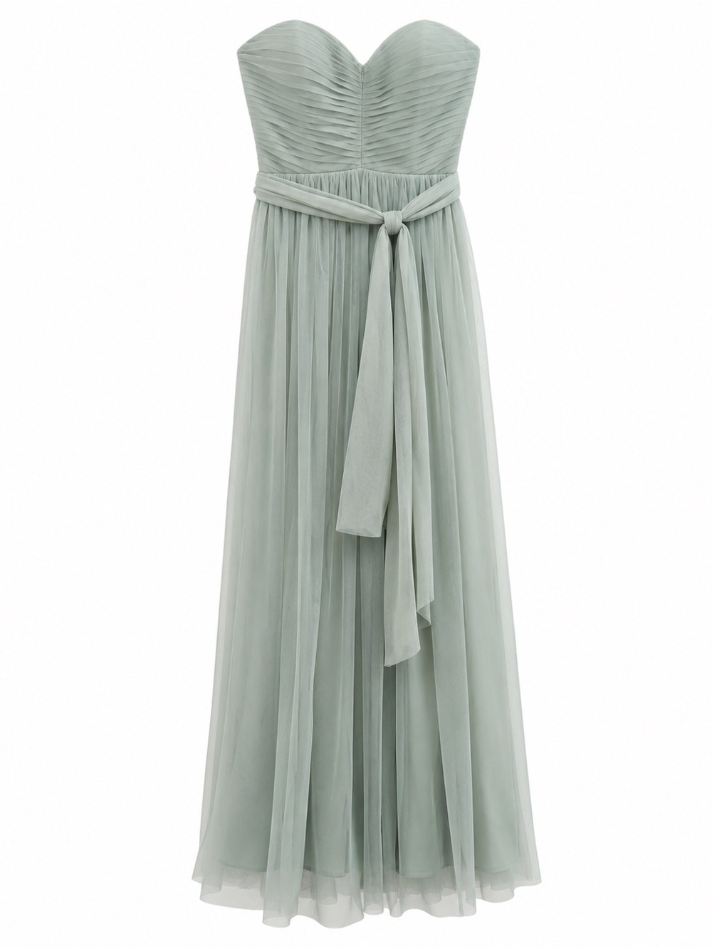 Birdy Grey Emerson Strapless Tulle Dress
Sage Green Size Medium NWT